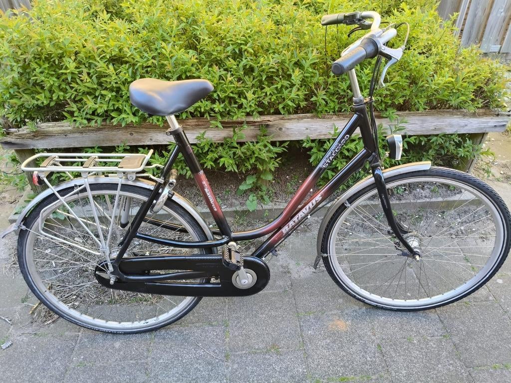 batavus dames fiets in nette staat, Ophalen, Gebruikt, Versnellingen, Batavus