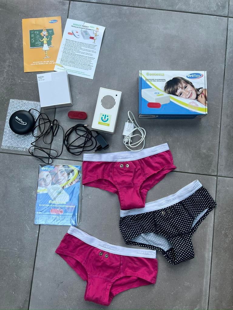 URIFLEX CONTESSA COMPLETE PAKKET PLASWEKKER PLAS ALARM, Ophalen of Verzenden, Zo goed als nieuw