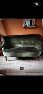 Compacte Sofa velvet velours, Tweepersoons, 75 tot 100 cm, Zo goed als nieuw, Ophalen