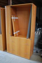 Kantoorkast, vitrinekast, archiefkast, Ophalen, Gebruikt, 100 tot 150 cm, 200 cm of meer