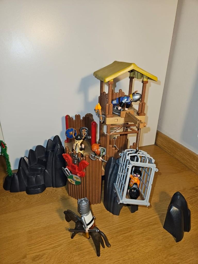 Playmobil Vikingfort, Kinderen en Baby's, Speelgoed | Playmobil, Ophalen of Verzenden, Gebruikt, Complete set