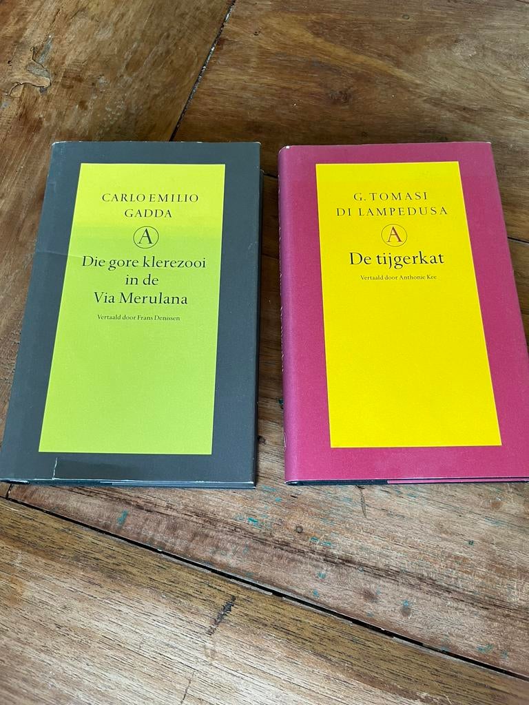 Italiaanse lit. | Grote Belletrie Serie | Gadda, Lampedusa, Ophalen of Verzenden, Gelezen, Europa overig