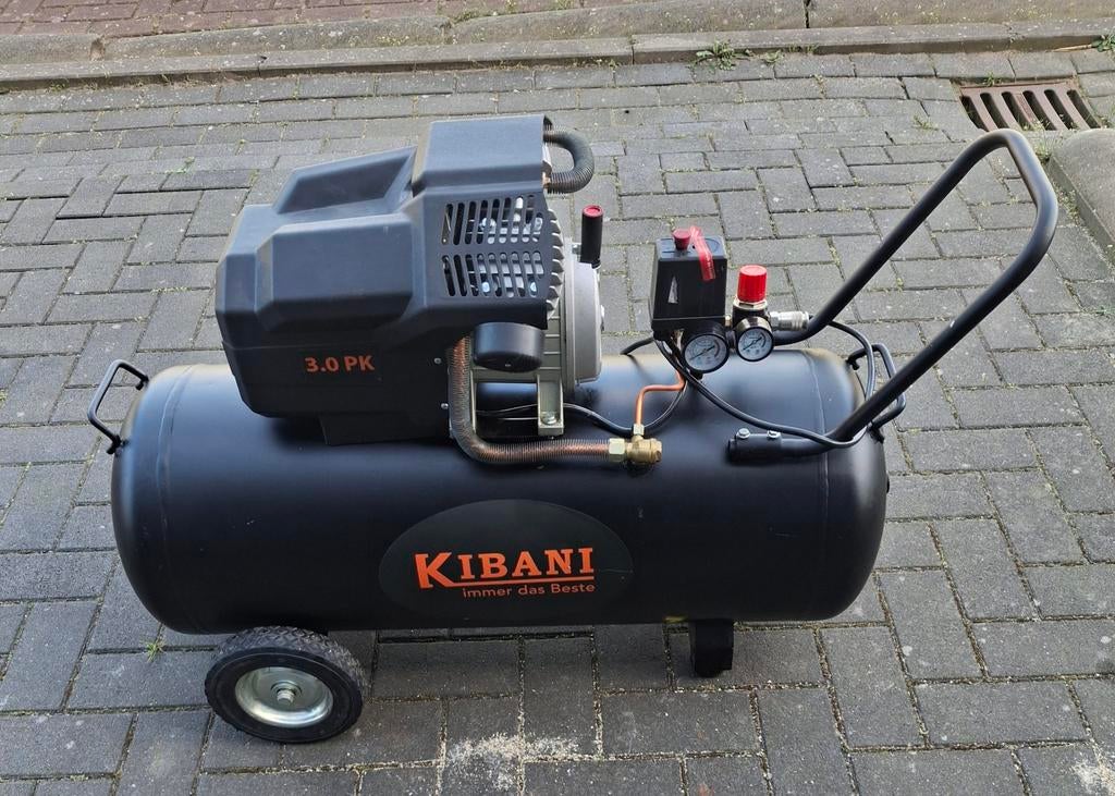 Kibani compressor, 100 liter of meer, Ophalen