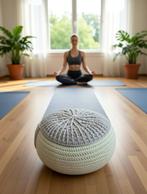 Handgemaakt gehaakt meditatiekussen, Ophalen of Verzenden, Nieuw, Yoga-accessoire