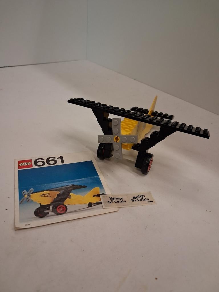 Lego 661 vliegtuig spirit of st louis, Kinderen en Baby's, Speelgoed | Duplo en Lego, Ophalen of Verzenden, Zo goed als nieuw