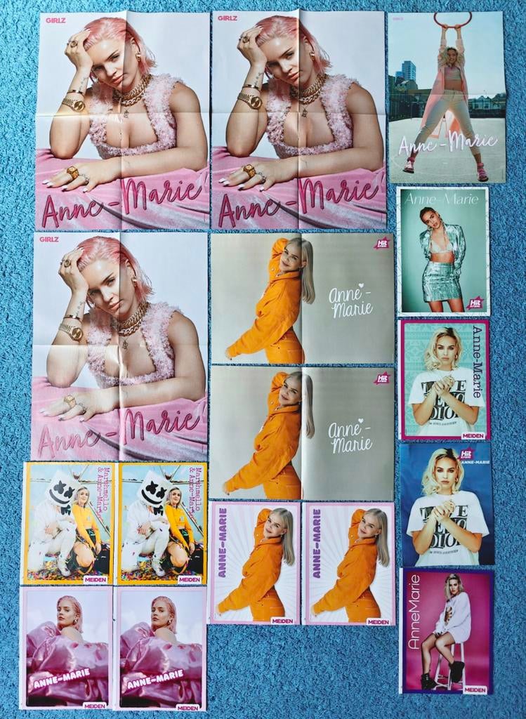 Anne-Marie poster collectie, Ophalen of Verzenden, Nieuw, Muziek