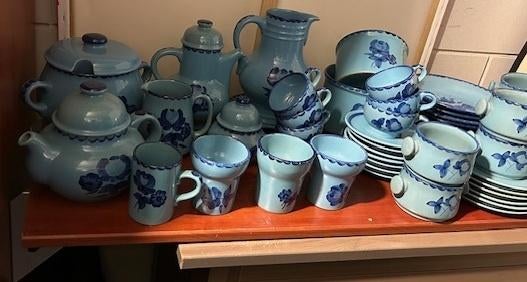 Servies blauw, Ophalen, Gebruikt, Overige typen, Overige stijlen