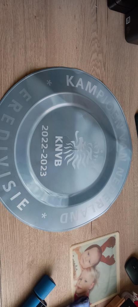 Feyenoord Kampioen Eredivisie 2022-2023 Papieren Schaal, Verzamelen, Sportartikelen en Voetbal, Ophalen of Verzenden, Gebruikt