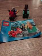 LEGO City 60000 Brandweermotor met afvalcontainer, Kinderen en Baby's, Speelgoed | Duplo en Lego, Ophalen of Verzenden, Gebruikt