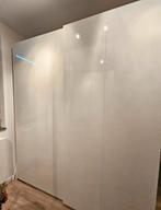 IKEA PAX Hasvik schuifdeuren hoogglans wit, Ophalen, Zo goed als nieuw, Binnendeur, 215 cm of meer