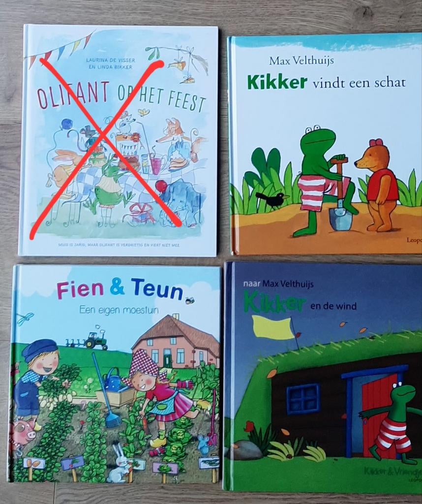 Kinderboeken  Max Verthuijs, Laurina de Visser, als nieuw, Ophalen
