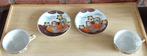 Japans porseleinen kop en schotels, volgnr 12, Ophalen of Verzenden