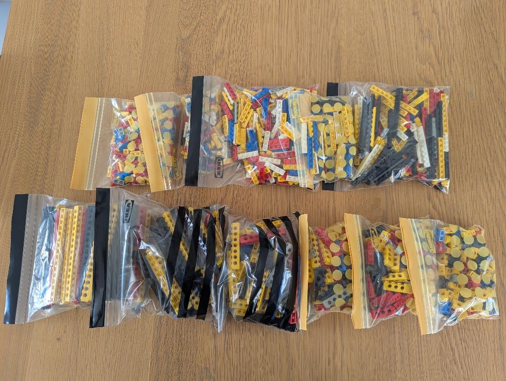Jaren 80 lego 1,5 kilo gesorteerd, Ophalen of Verzenden, Gebruikt, Losse stenen, Lego