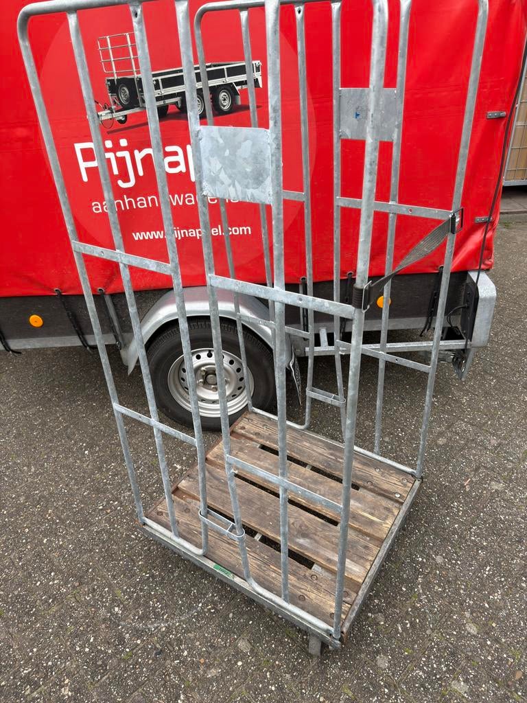 Rolcontainer, Ophalen, Gebruikt, Transportkar, Onbekend