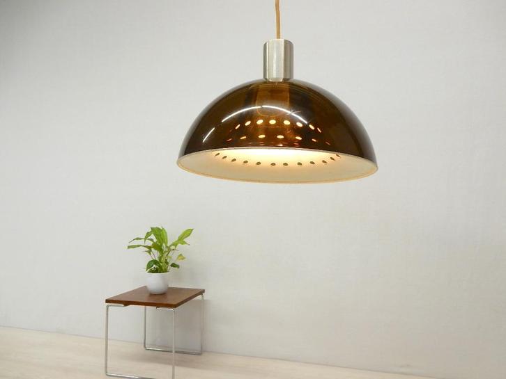 retro vintage lamp hanglamp plafondlamp jaren 60 space age, Huis en Inrichting, Lampen | Hanglampen, Gebruikt, Minder dan 50 cm