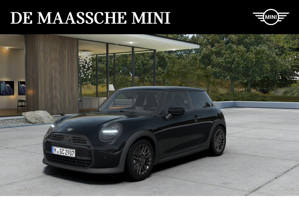 MINI Hatchback Cooper C Automaat / Blackyard / 17" U-Spoke g, Stof, Zwart, 156 pk, 4 stoelen