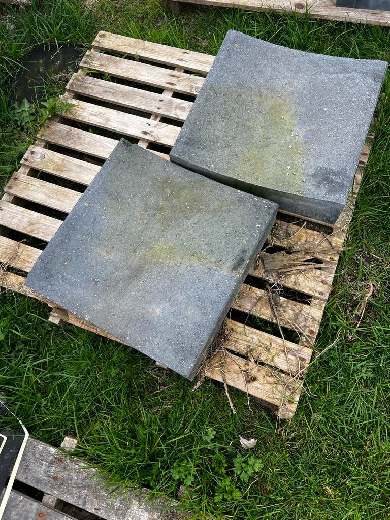 Molgoot antraciet, Tuin en Terras, Tegels en Klinkers, Gebruikt, Overige typen, Ophalen of Verzenden, Minder dan 5 m²