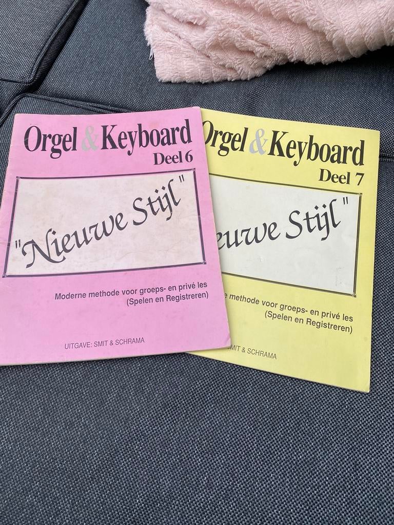 Muziek boeken orgel en keyboard nieuwe stijl, Ophalen of Verzenden, Gebruikt, Les of Cursus, Keyboard