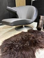 Leolux Parabolica fauteuil - Nieuw Leer, Ophalen, Leolux, 100 tot 125 cm, .
