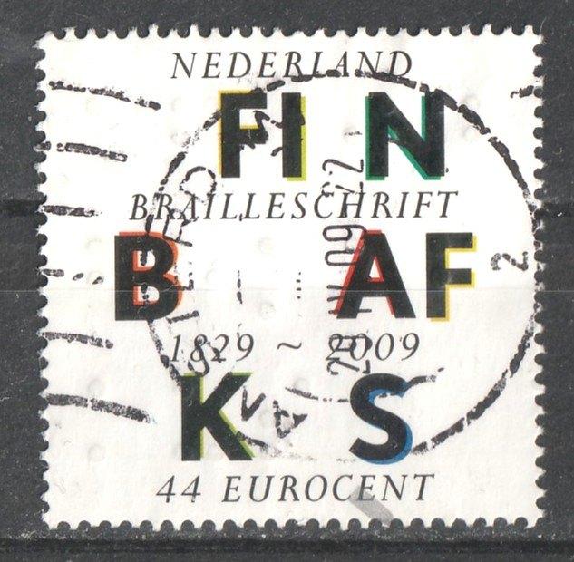229 R -- Braille schrift 2009, Verzenden, Na 1940, Gestempeld