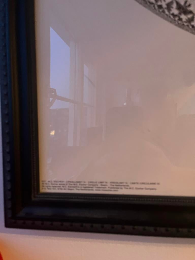 M.C. Escher Cirkellimiet III ingelijst, Ophalen of Verzenden