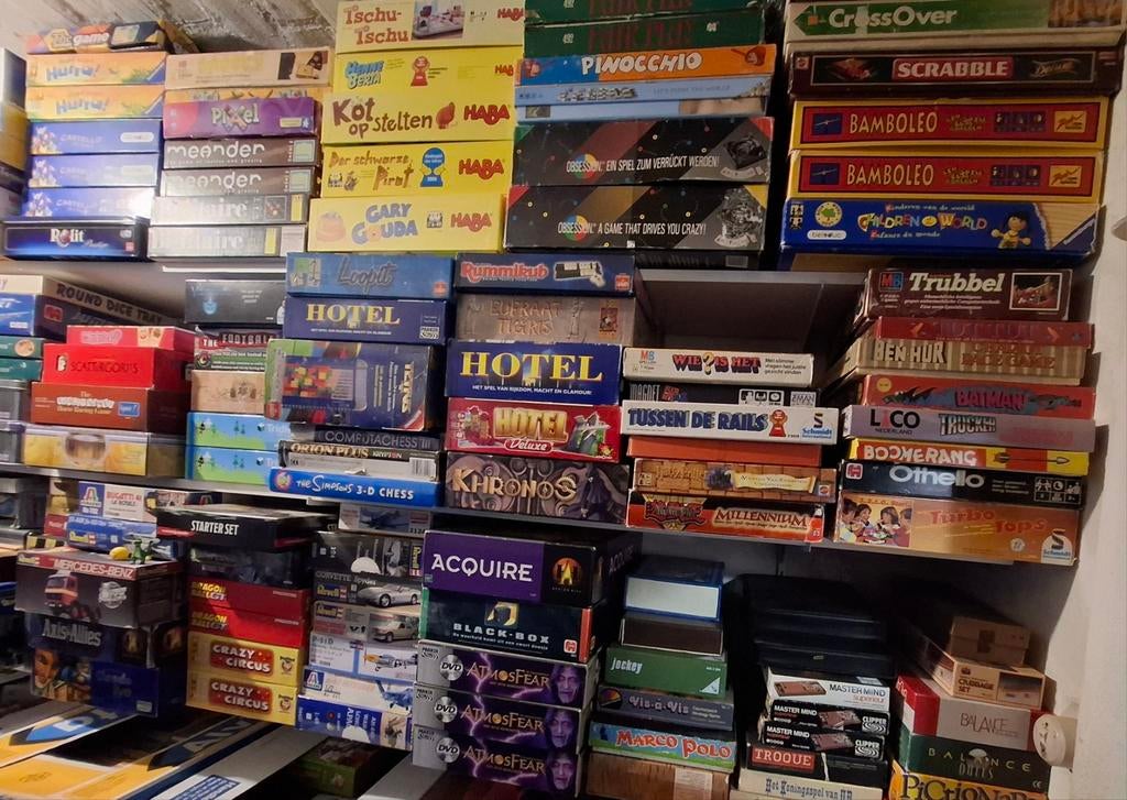 HEEL VEEL Bordspellen Verzameling Pakket Collectie +-500x, Ophalen