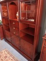 Heldense Vitrine van Mahonie Nieuw, Huis en Inrichting, Regency Engels, Heldense Exclusief, 100 tot 150 cm, 100 tot 150 cm, Nieuw