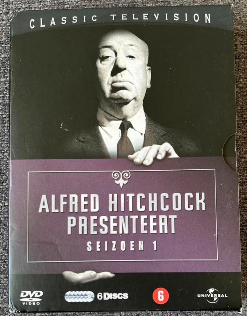 Alfred Hitchcock Presenteert - Seizoen 1 (DVD Boxset), Boxset, Ophalen of Verzenden, Zo goed als nieuw, Vanaf 12 jaar