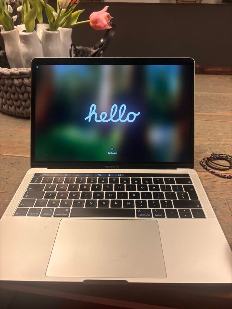 MacBook Pro 2019, 13 inch, i5, 128 GB opslag, zilver, Computers en Software, Apple Macbooks, MacBook Pro, Gebruikt, Qwerty, 8 GB