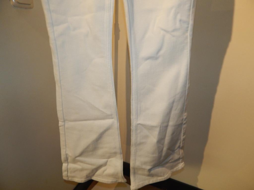 Studio Anneloes broek nieuw flared fit zilveren knopen S/M, Studio Anneloes, Verzenden, Wit, Nieuw