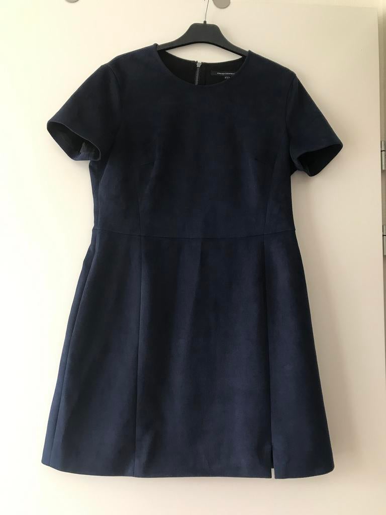 French Connection Fluelen Jurkje, Kleding | Dames, Blauw, Maat 42/44 (L), Ophalen of Verzenden, Zo goed als nieuw
