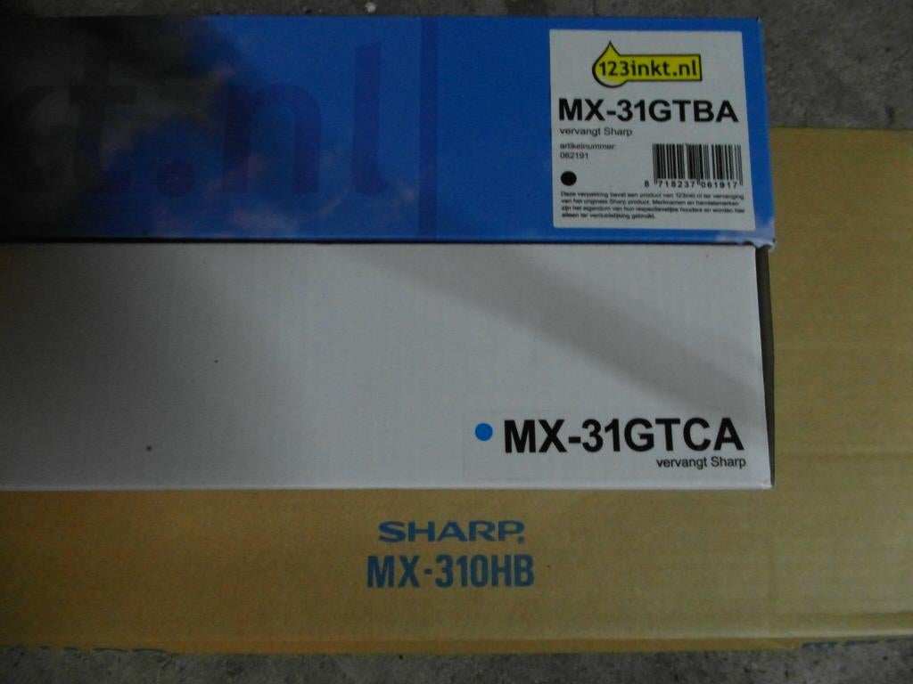 Sharp toners + toner opvangbak (3X NIEUW !), Ophalen of Verzenden, Nieuw, Toner