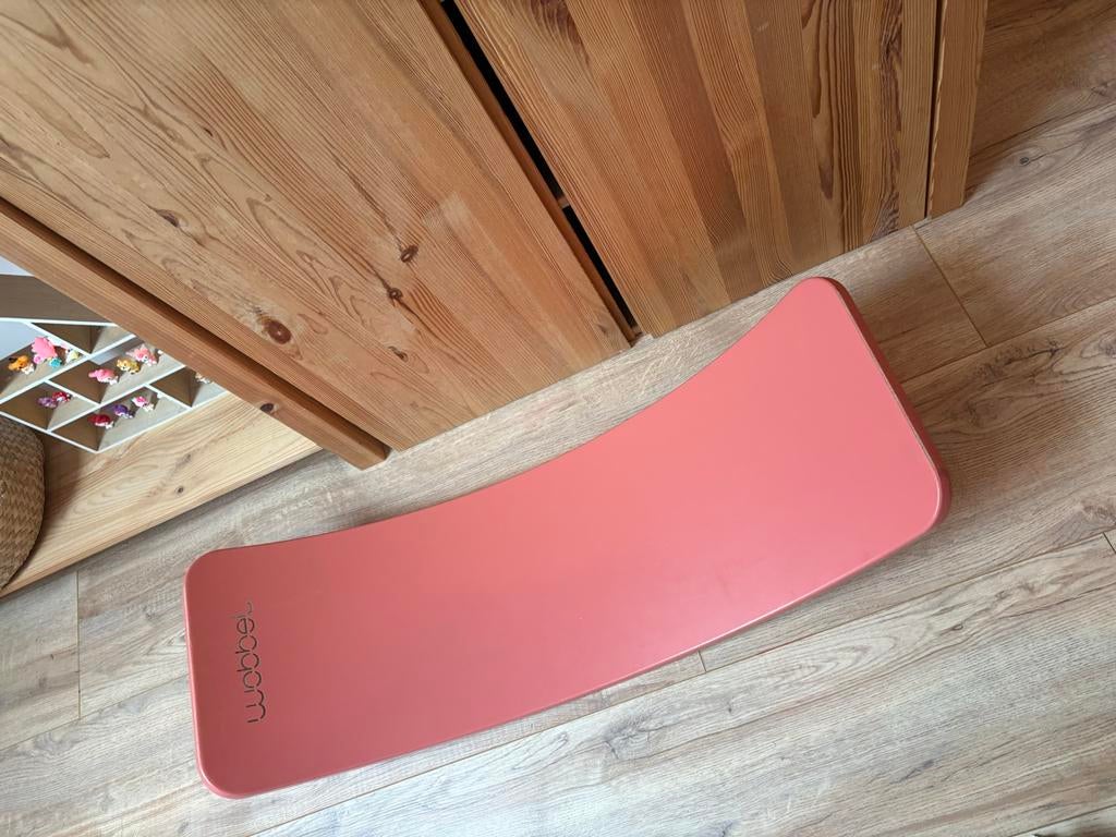 Wobbel Board Original - Koraalroze, Ophalen, Gebruikt, Jongen of Meisje