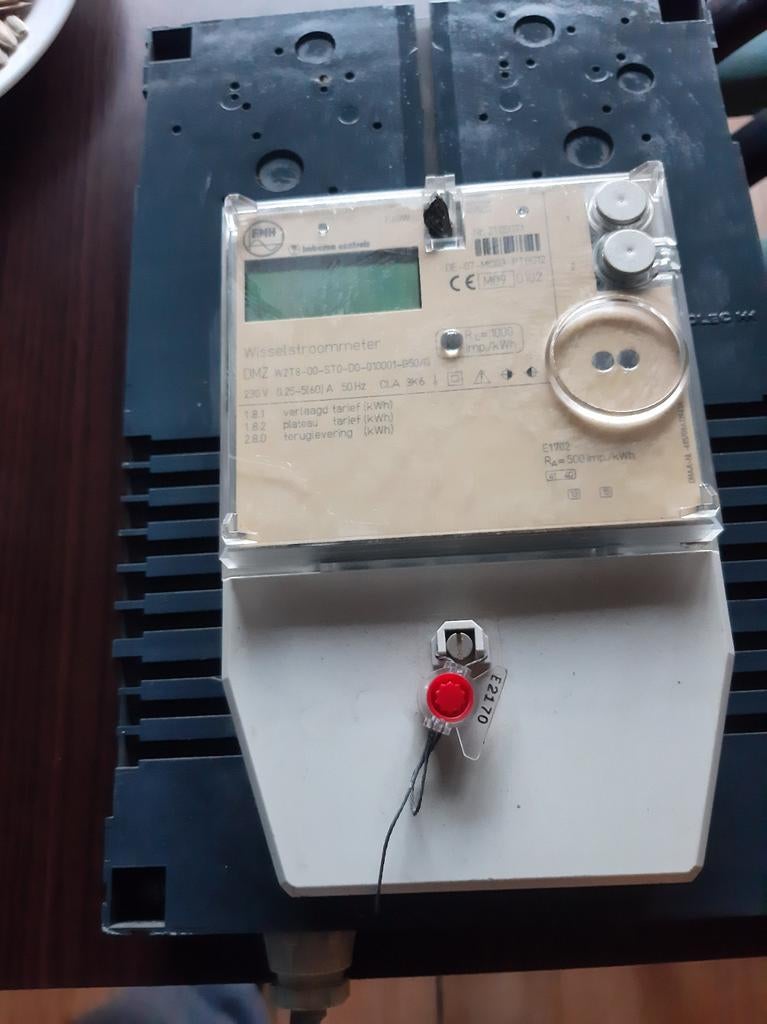 Wisselstroommeter - Elektriciteitsmeter, Ophalen of Verzenden, Gebruikt, Overige typen