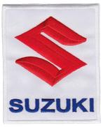 Suzuki stoffen opstrijk patch embleem #13, Motoren, Ophalen of Verzenden, Nieuw
