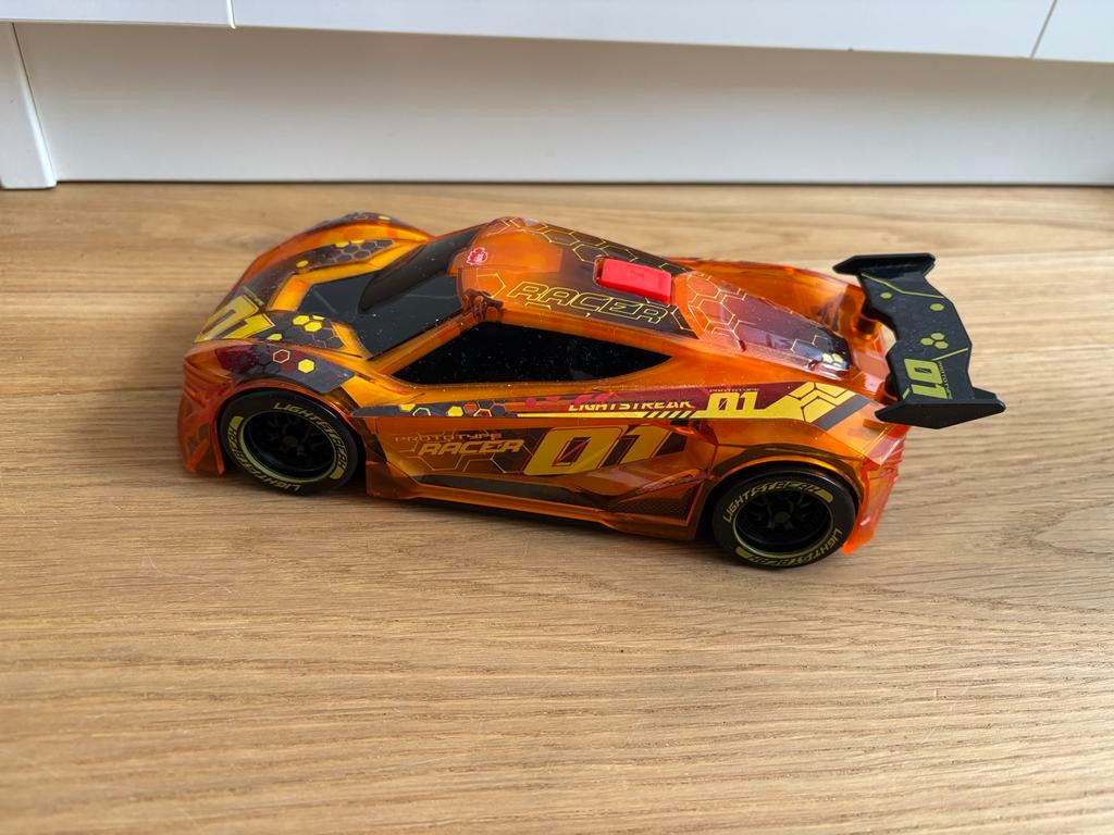 Raceauto met geluid (incl. batterijen), Ophalen, Zo goed als nieuw