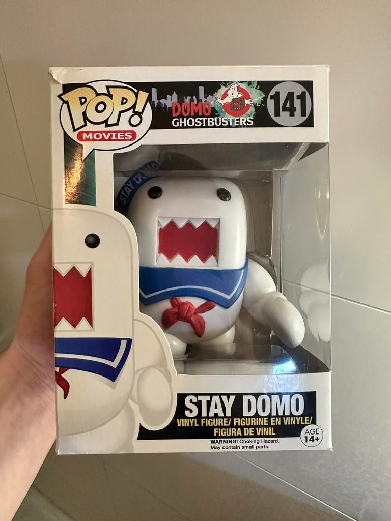Vaulted Funko Pop! Stay Domo #141 - Ghostbusters, Ophalen of Verzenden, Gebruikt