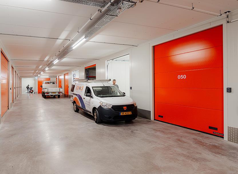 Garagebox te huur in Gouda 21m2 nieuw, beveiligd en overdekt, Zuid-Holland