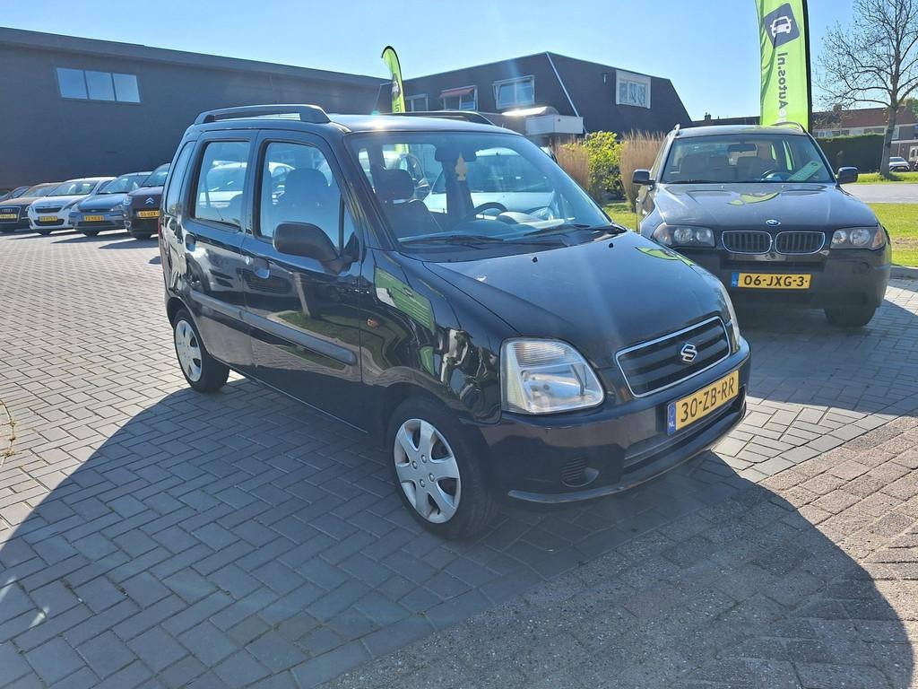 Suzuki Wagon R+ 1.0 Comfort / 156.943 km NAP / Nieuwe APK, Auto's, Suzuki, Voorwielaandrijving, Gebruikt, 31 €/maand, Zwart