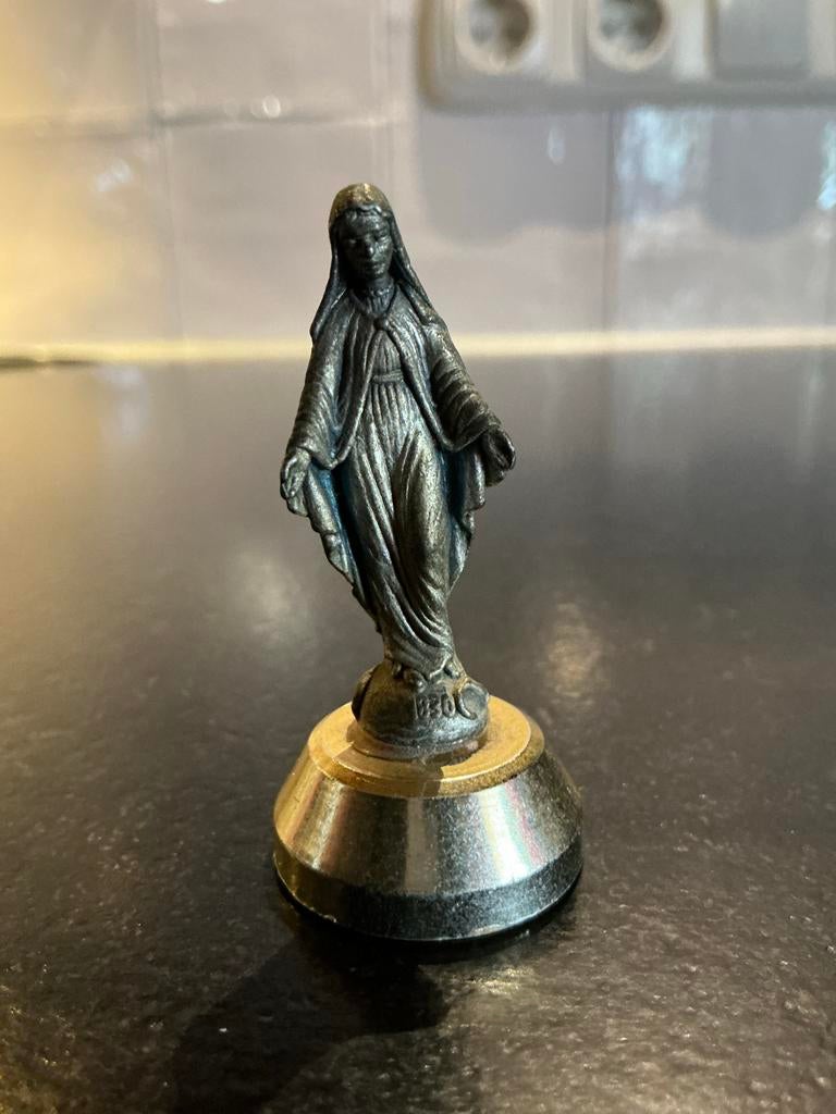 Wonderdadige Maria 🍀 antiek beeldje, Antiek en Kunst, Ophalen of Verzenden