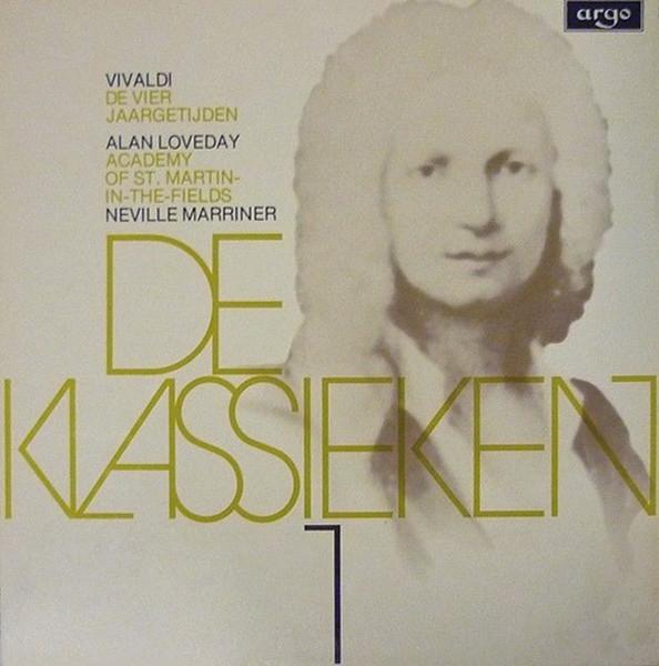 LP De Klassieken 1 - Vivaldi: De Vier Jaargetijden, Cd's en Dvd's, Vinyl | Klassiek, Zo goed als nieuw, Barok, Orkest of Ballet