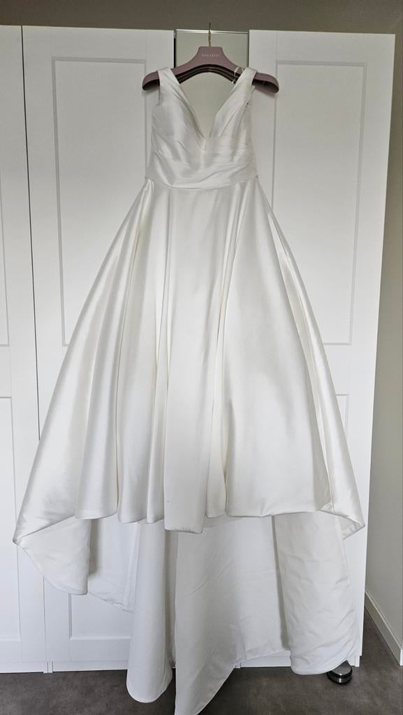 Bruidsjurk Sincerity 44 Ivory, Kleding | Dames, Trouwkleding en Trouwaccessoires, Ophalen, Zo goed als nieuw, Wit, Trouwjurk
