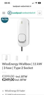 Ev lader wit, Ophalen of Verzenden, Zo goed als nieuw, Laadkabel