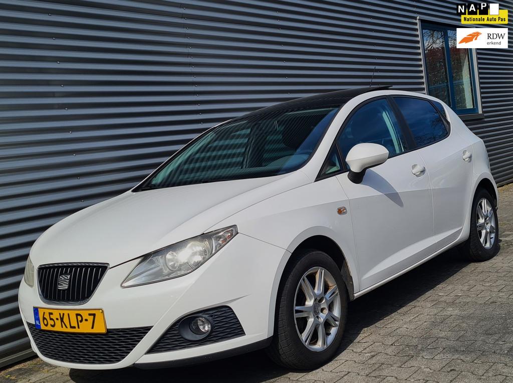 Seat Ibiza 1.4 Style 5drs 01-2010 Candy White, Auto's, Seat, Bedrijf, Te koop, Ibiza, ABS, Airbags, Airconditioning, Boordcomputer