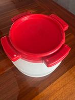 Optiparts lunchcontainer 3L (ex3048) - Rood/Wit, Ophalen of Verzenden, Zo goed als nieuw, Toebehoren, Minder dan 15 m²