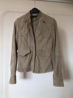 Heel mooi Guess suède jasje, leer maat 36, Verzenden, Zo goed als nieuw, Maat 36 (S), Beige