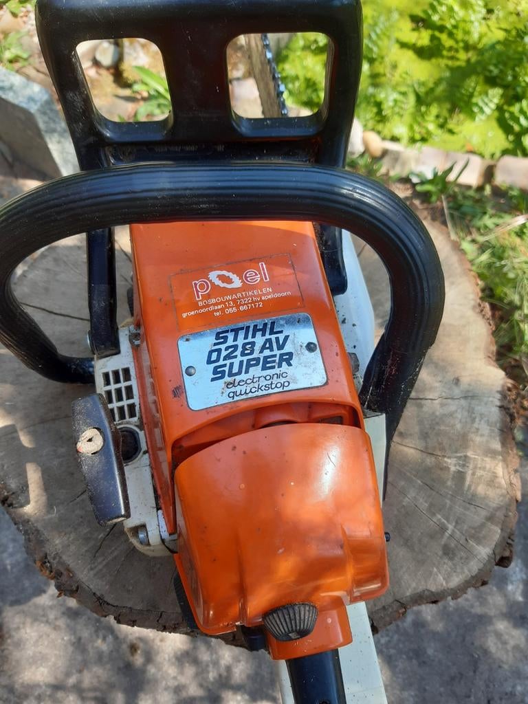 Stihl motorzaag 028AV super, Ophalen of Verzenden, Zo goed als nieuw