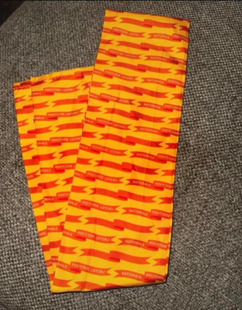 Nationale Postcode Loterij - oranje sjaal doek - gloednieuw, Ophalen of Verzenden, Nieuw