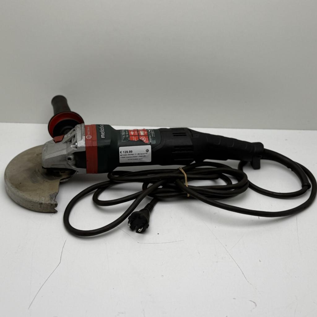 METABO WEPBA 17-150 Quick RT 1750W Haakse slijper | Gebruikt, Metabo, Gebruikt, Support@metabo.com, Metabo Corporation, Metabo-Werke GmbH, 
72622 Nürtingen
Germany