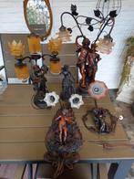 Set engelen barok lampen, Antiek en Kunst, Ophalen